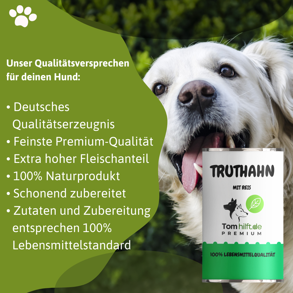 6 x Truthahn mit Reis